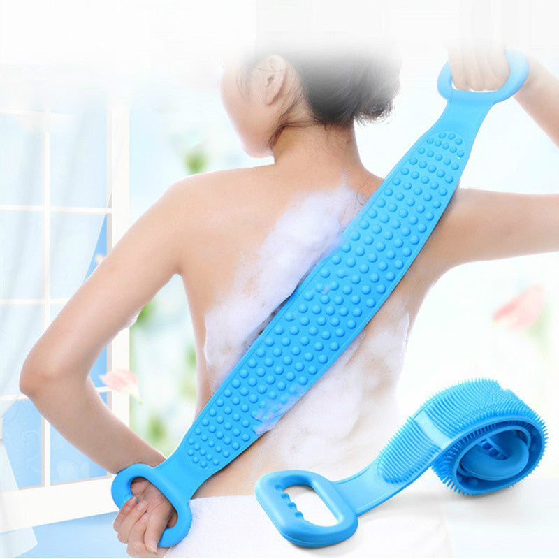 Magic Silicone Brushes Bath Towels Rubbing Back Mud Peeling Body Massage Shower Bathroom Products Bath & Bathing Accessories > Bath > Bath Accessories