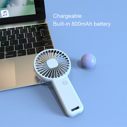 USB rechargeable Handheld fan Mini Hand-held fan fashion Hand held fan portable Mini handy Fan Mini Fan with 3 Speeds