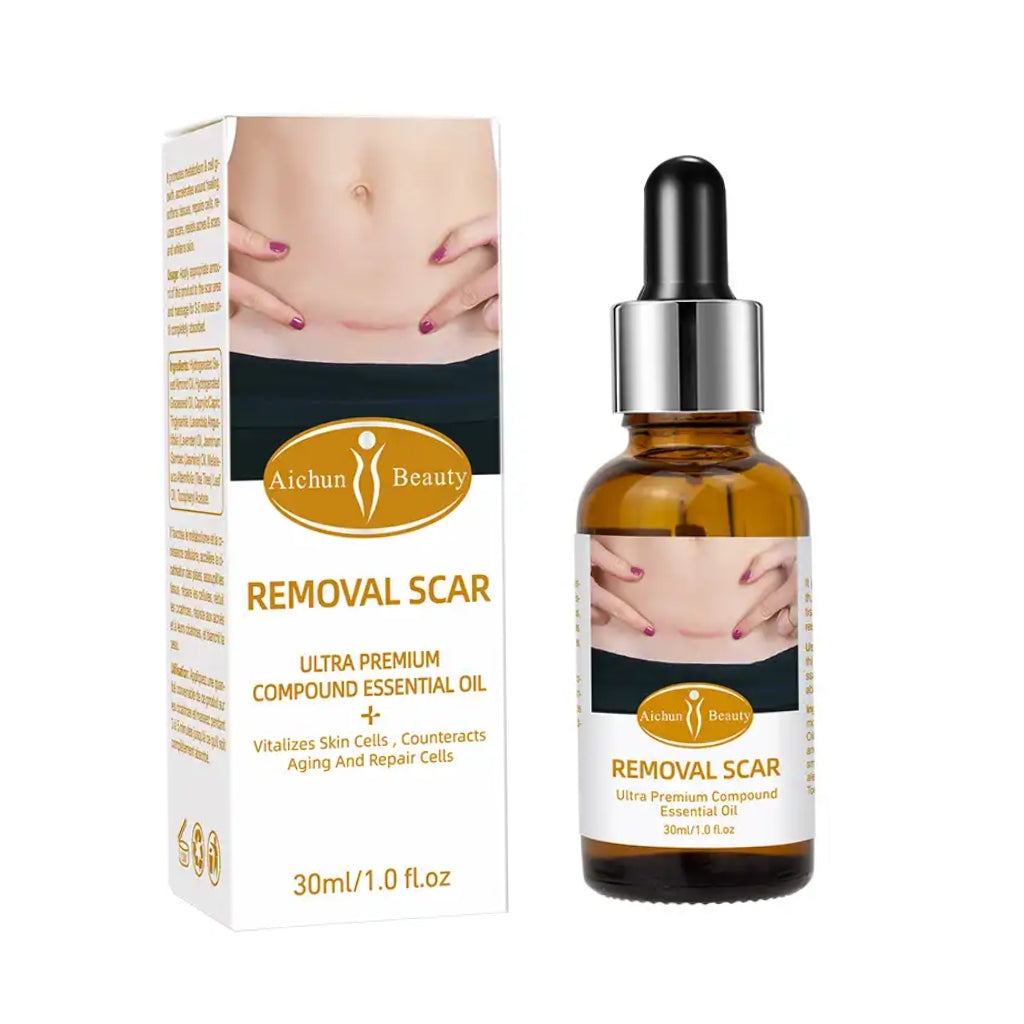 Removal Scar Ultra Premium Compound Essential Oil - Vitalizes Skin Cells Counteracts Aging Repair Scars Remover - Aichun Beauty