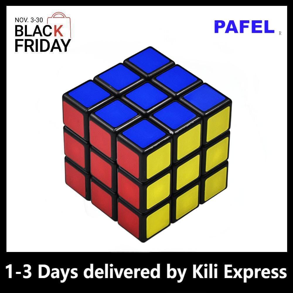 PADEL High Quality Professional Rubik's Cube 3x3x3 Quick Turn Rubik's Cube Pocket Puzzle Durable Design Rubik's Cube for Kids to Improve Cognitive Skills Perfect Toy Gift