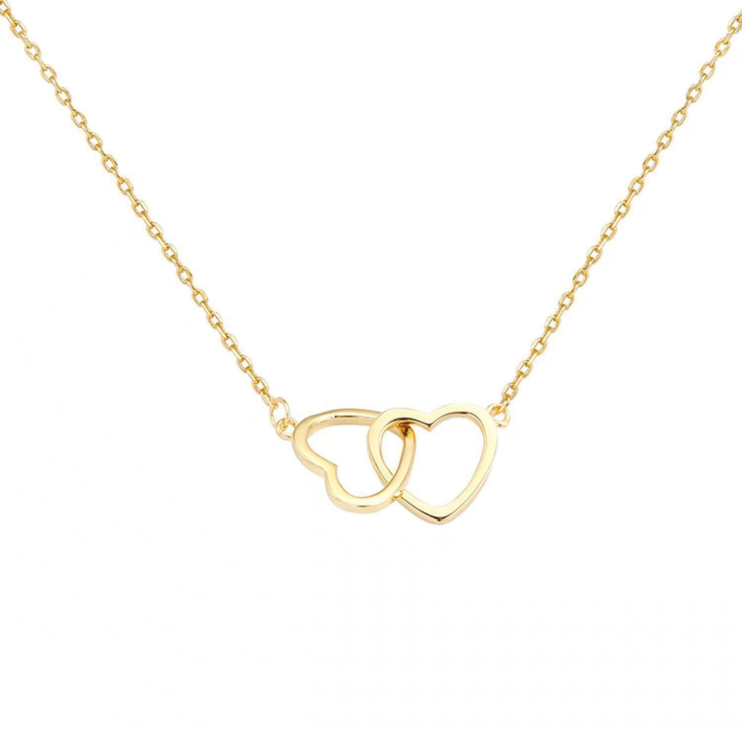 Love Necklace Female Ins Collarbone Chain Tensile Resistance Original Style Simple And Versatile Internet Celebrity High Sense Niche Neck Chain Tide