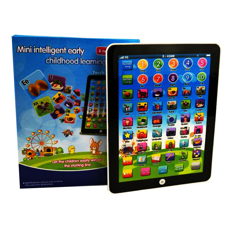 Kids Early Learning Education Touch Screen Mini iPad Tablet Computer Gift Toy For Children Learning Toys Gift For Boys Girls Baby