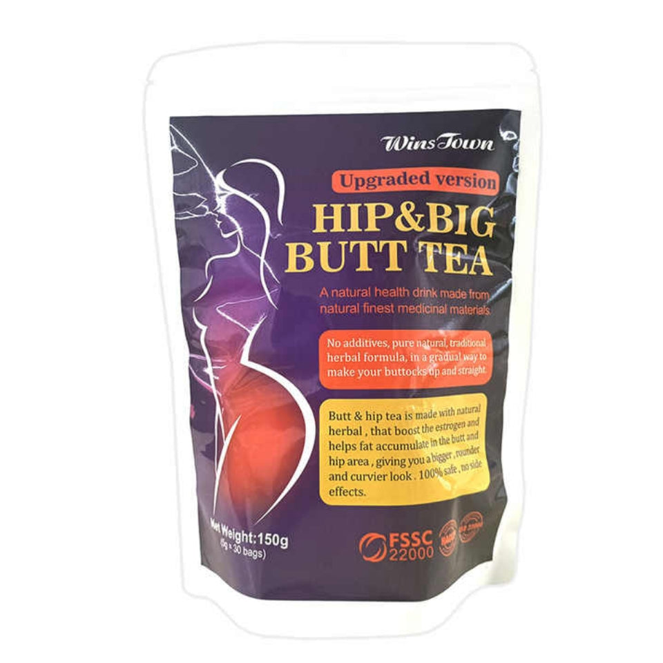 Wins Town Hip and Butt Tea | Herbal Tea for Enlargement Enhancement Wider Hips, Bigger Buttocks