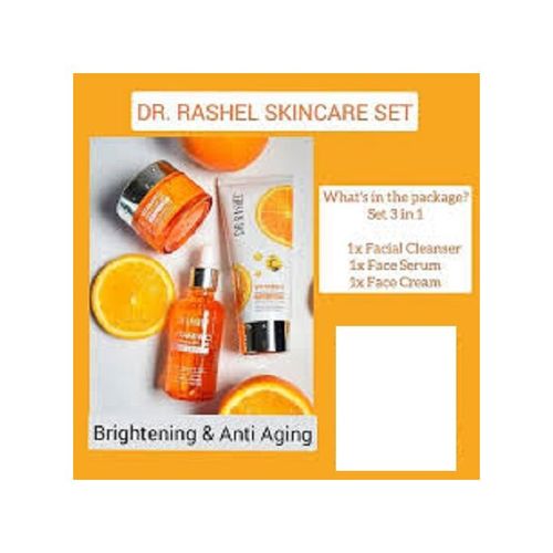Dr. Rashel Vitamin C Face Serum + Cleanser + Face Cream