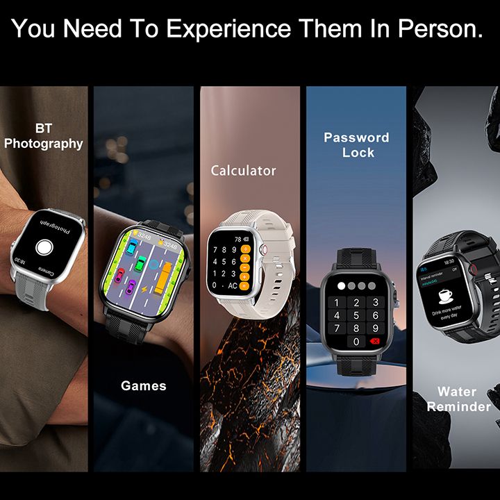 B05 Smartwatch Health Monitoring Watches Waterproof Sport Fitness Bracelet New Arrivals Smart Watch Bluetooth Calling Heart Rate Monitor Smart Watch For Smart Phones