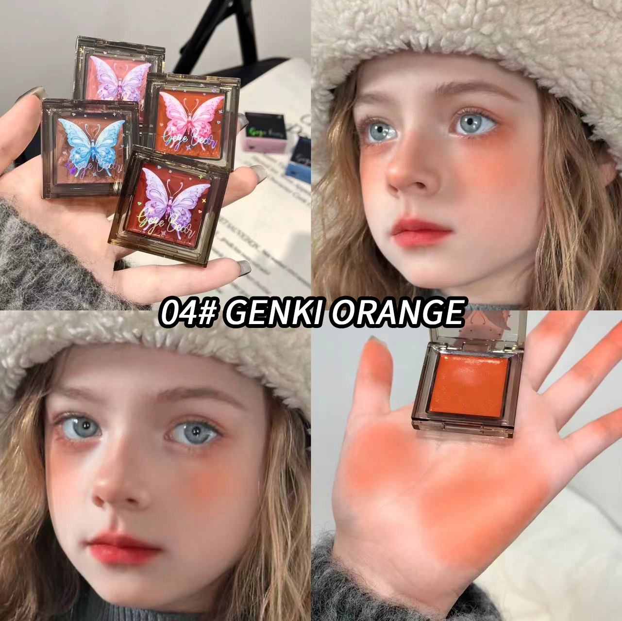 New Slightly Intoxicated powder blusher eye shadow Lipstick Cream Multi use rouge to beautify young girls