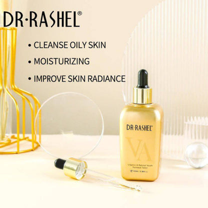 Dr. Rashel Vitamin A Retinol Youth Renewal Toner Refresh Soothes Tones Face Skin Care - DR RASHEL