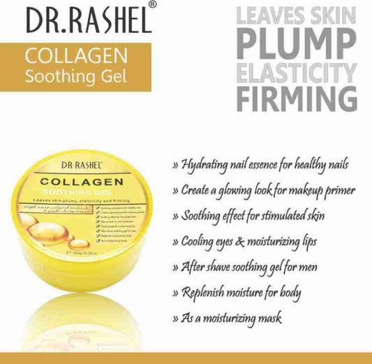 Dr. Rashel Collagen Soothing Gel 99% - Skin Elasticity, Plump & Firming, 300g
