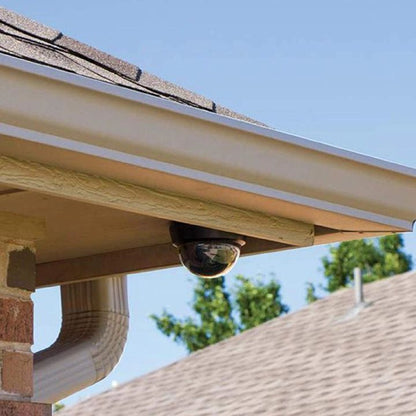 Dummy Camera Safety Camera Flash Light CCTV Surveillance Security Fake Camera For Scaring Away Thieves Dome black Camera SO REAL Camera Video Surveillance Dome Wireless Fake Security Surveillance