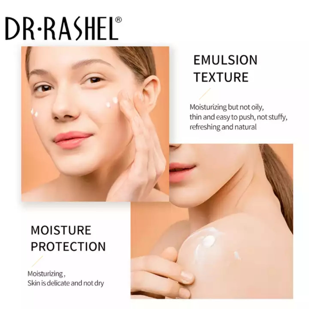 Dr. Rashel After Sun Soothing and Cooling Gel with Aloe Vera & Vitamin E Reduce Sun Burn Cells Cream After Exposure