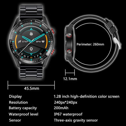 HW20 Smart Watch Bluetooth Call Wristwatch ECG+PPG Fitness Bracelet Heart Rate Blood Pressure Monitor Tracker Sports Smartwatch Men/Women Waterproof Smartwatch