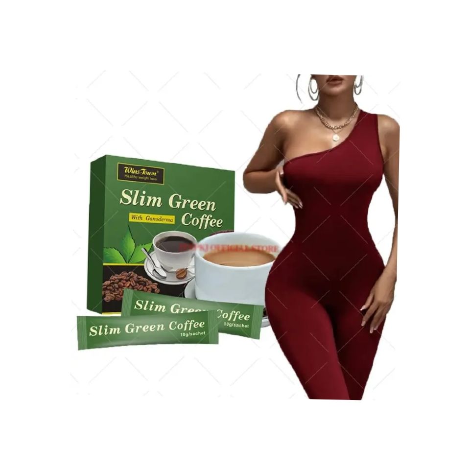 Slimming Coffee Slimming Green Coffee Detox Flat Tummy Weight Loss 18 Sachets - Wins Town
