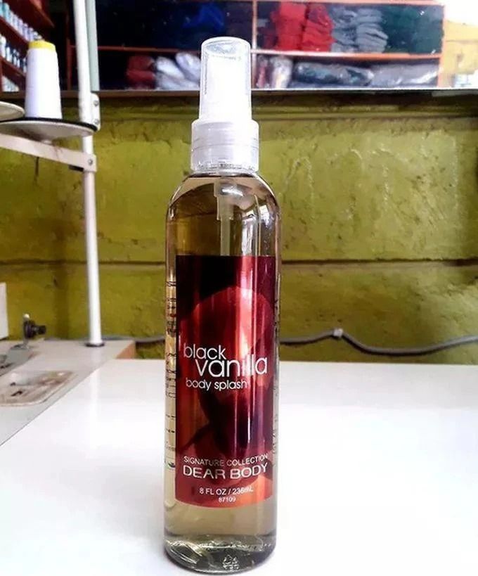 4 Pack Dear Body Black Vanilla Lotion, Shower Gel ,Body Splash & Cream Sweet Fresh Scent Keep Fresh Body Lotion Shower Gel Body Washes Body Washes 4 Pack Signature Collection Body Luxuries