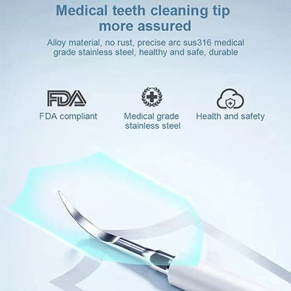 Ultrasonic Electric Toothbrushes Waterproof USB Charger Electric Ultrasonic Dental Calculus Remover Teeth Cleaner Dental Cleaning Teeth Whitening Scaler Dental Tartar Remover Oral Care