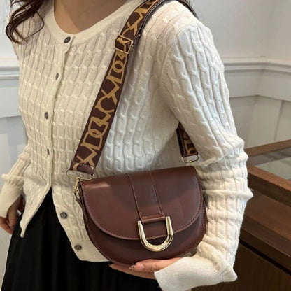 Mateamoda Elegant Saddle Crossbody Bag