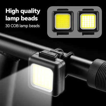 USB Rechargeable Bike Light Cycling Bicycle Front Rear Light Bike Headlight Light MTB Waterproof Taillight LED Lantern Bike Parts Safety Warning Light Waterproof Bicycle Lamp USB Type-c Charge