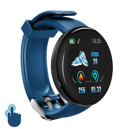 RichRipple D18 Smart Watch Heart Rate/Blood Pressure/Blood Oxyge Monitor Smart Bracelet Wristband Fitness Tracker Waterproof