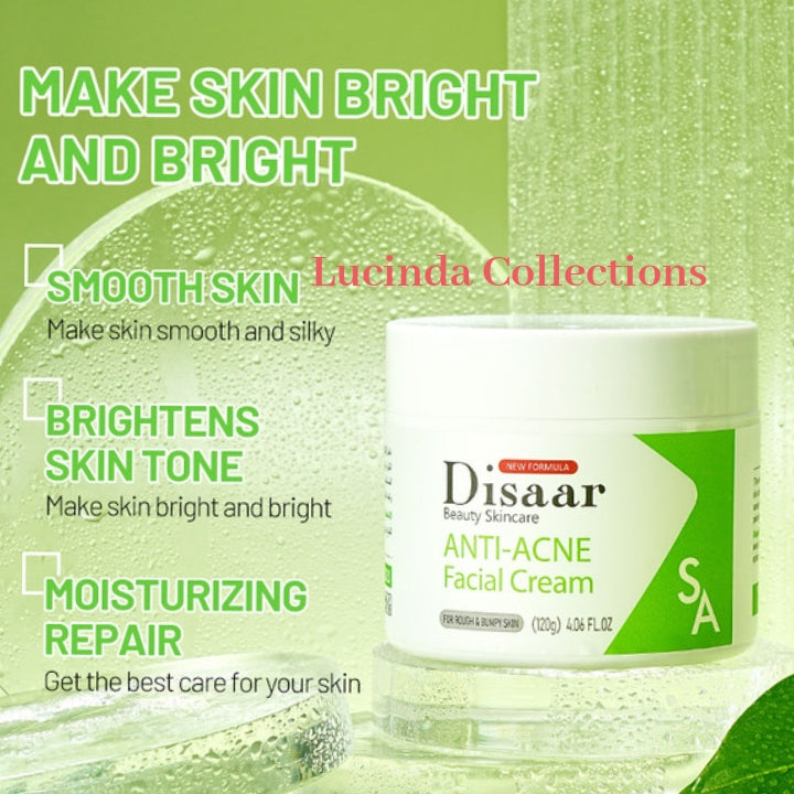 Salicylic Acid Anti-acne Facial Cream Ceramide Whitening Repair Fade Acne marks Anti-inflammatory Moisturizing SA - Disaar