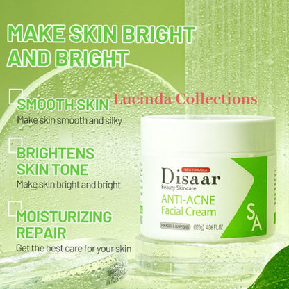 Salicylic Acid Anti-acne Facial Cream Ceramide Whitening Repair Fade Acne marks Anti-inflammatory Moisturizing SA - Disaar