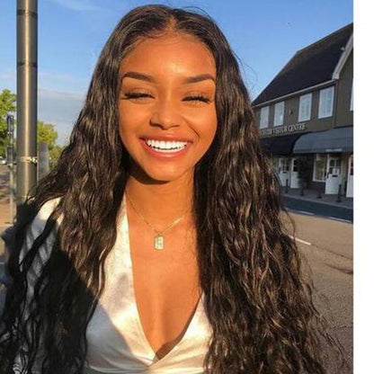 Crossborder New Women Wigs African Small Curls Synthetic Long Hair Factory Wholesale