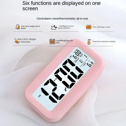 Digital Smart Alarm Clock Table Electronic Watches Desk Decoration and Accessory Calendars for Home Child Bedside Comfort