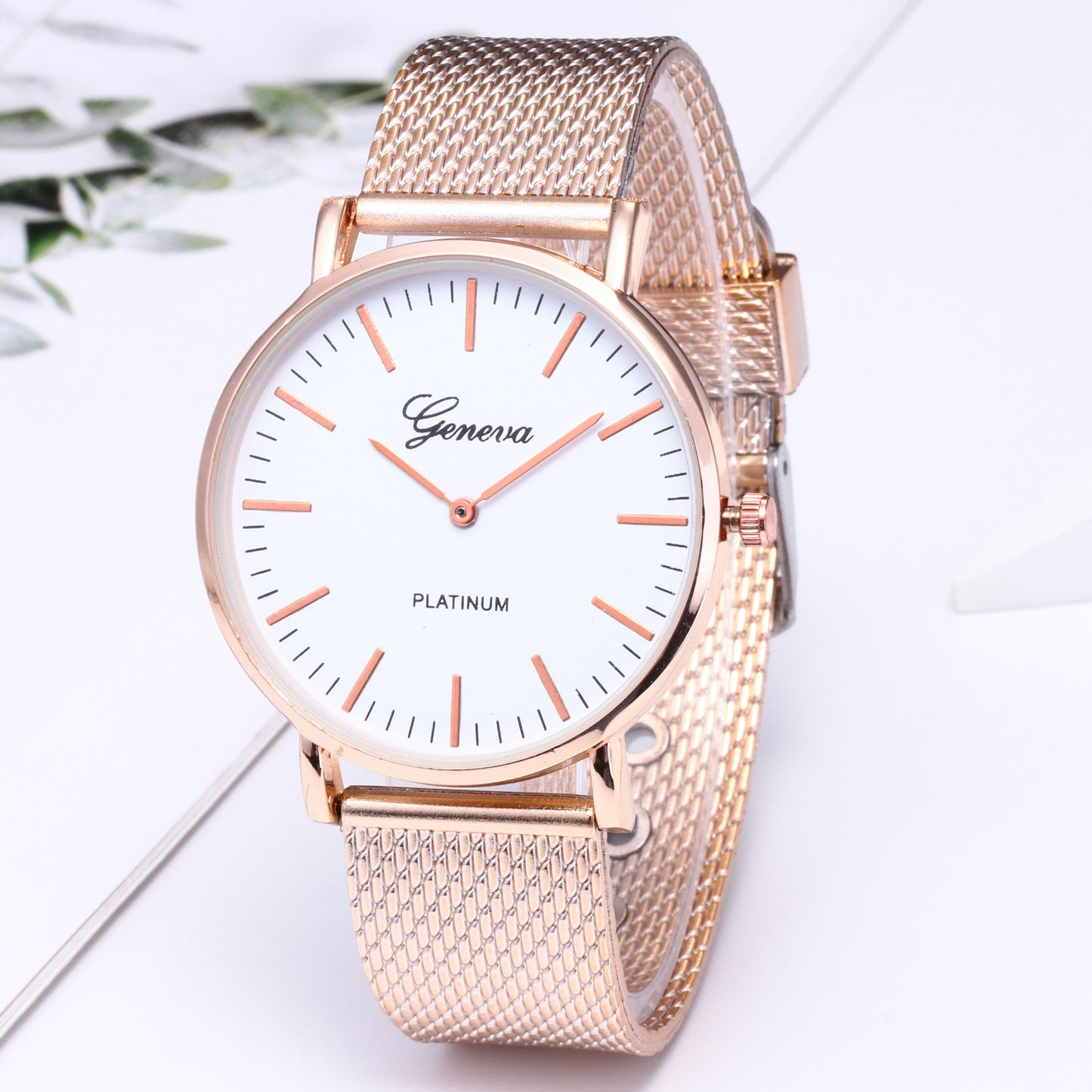 Geneva Lady Watch Women Watches Ladies Watches Girl Wristwatch Luxury Stainless Steel Retro Wrist Watch Female Quartz Watches Valentine's Day Christmas New Year Girl Friend Wife Gift