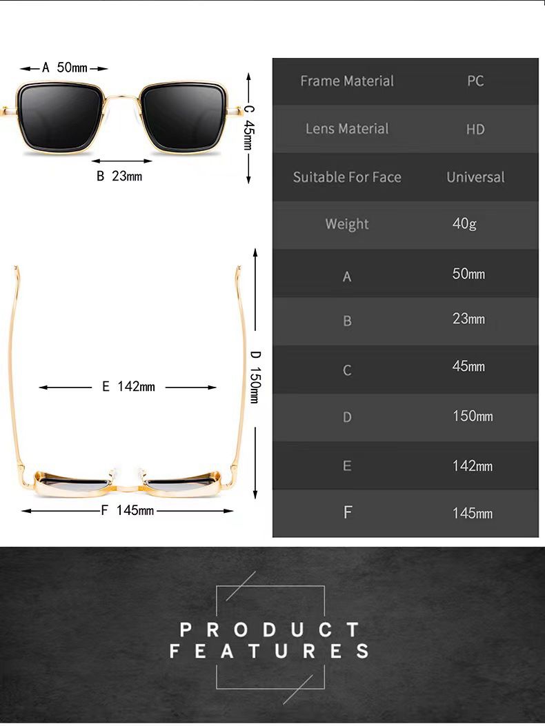 2025 New Men Sunglasses Men Fashion Classic Version Drivers Metal Sun glasses Men Eyewear Men Accessories Men Driving Square Style Sun Glasses Male Goggle Unisex Glasses