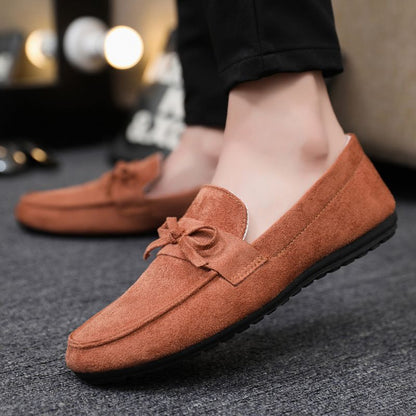 Men's Shoes Casual Shoes Cloth Shoes Beanie Shoes Men's Slip-on Loafers Fashion Canvas Shoes Loafers Men