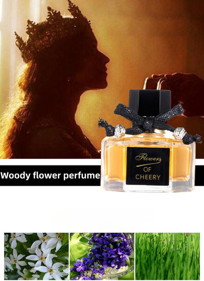 4-Piece Women's Flower Story Women Perfume Gift Set Long-lasting Light Perfume Perfume Beauty Fragrance 30ml*1/25ml*3