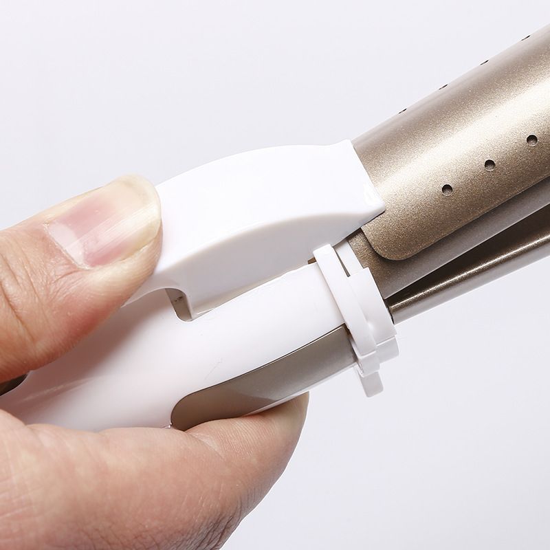 Electric curling iron, dual-use for both curly hair and straight hair, clamp for women's large curls, household straight board clip, lazy bangs, and perm tool hot comb