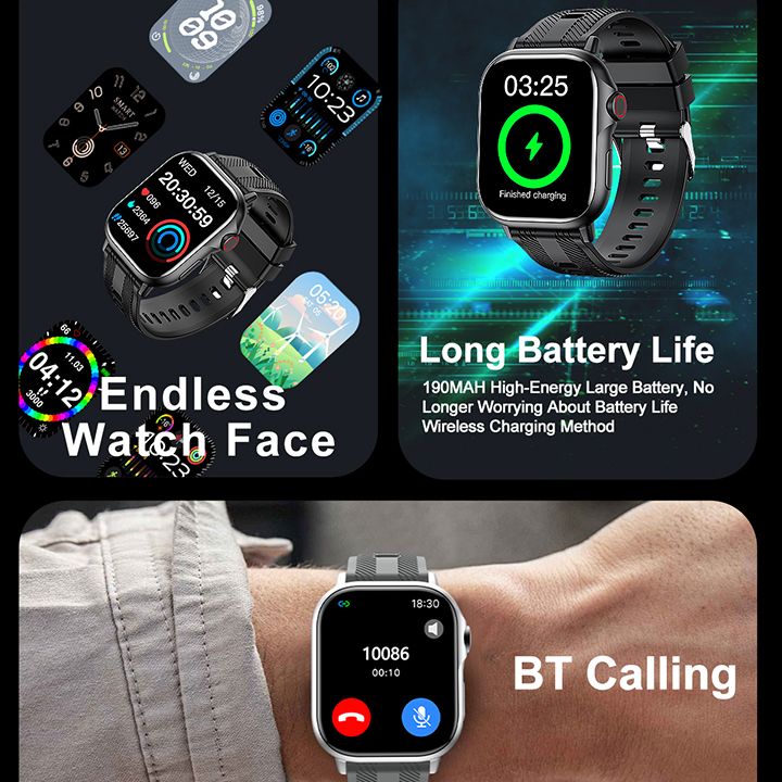 B05 Smartwatch Health Monitoring Watches Waterproof Sport Fitness Bracelet New Arrivals Smart Watch Bluetooth Calling Heart Rate Monitor Smart Watch For Smart Phones