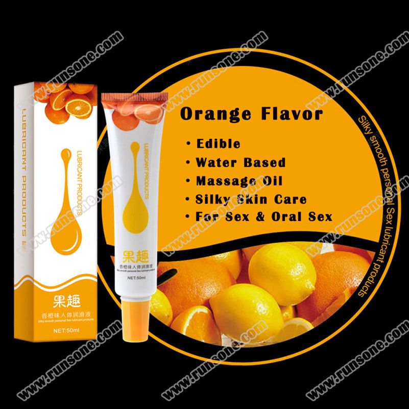 New Water Based Sex Lube Long Lasting Water Soluble Fruity Lubricant Edible Massage Body Oil Compact Anal Anus Gel Adult Toys for Sex for Women Male Couple Masturbation Fluid for Girlfriend Wife