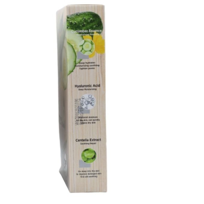 10Pcs Cucumber Facial Mask Sheet Fruits Gelato Soothing Face Mask -10 Sheets