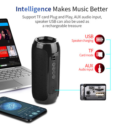 TG117 bluetooth speaker Hi-Fi Loudspeaker wireless speaker Support USB/TF card Bluetooth Accessories