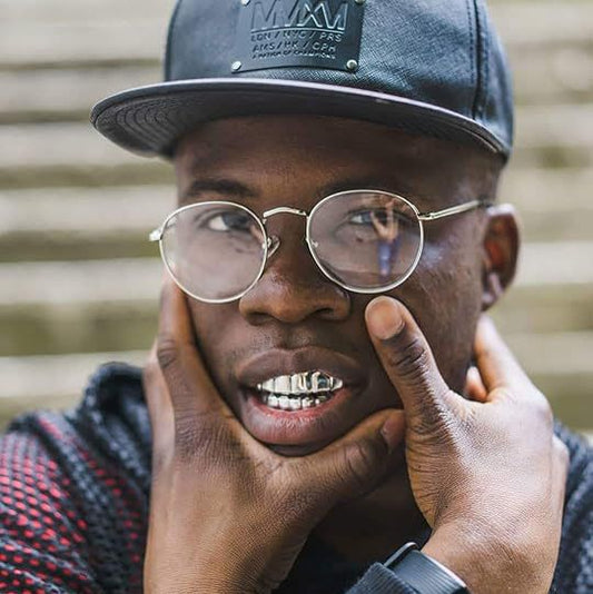 rapper teeth grillz dental mouth tooth grillz set hip hop tooth cap/caps grillz tooth hiphop rapper jewelry for men women fashion accessories costume/halloween party cosplay grillzs hip hop teeth