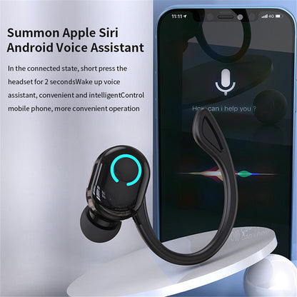 TWS Wireless Earphones Sport In-ear Bluetooth 5.2 Mini Earbuds Ultra-long Standby Hands-free Headset With Mic for Smart Phone