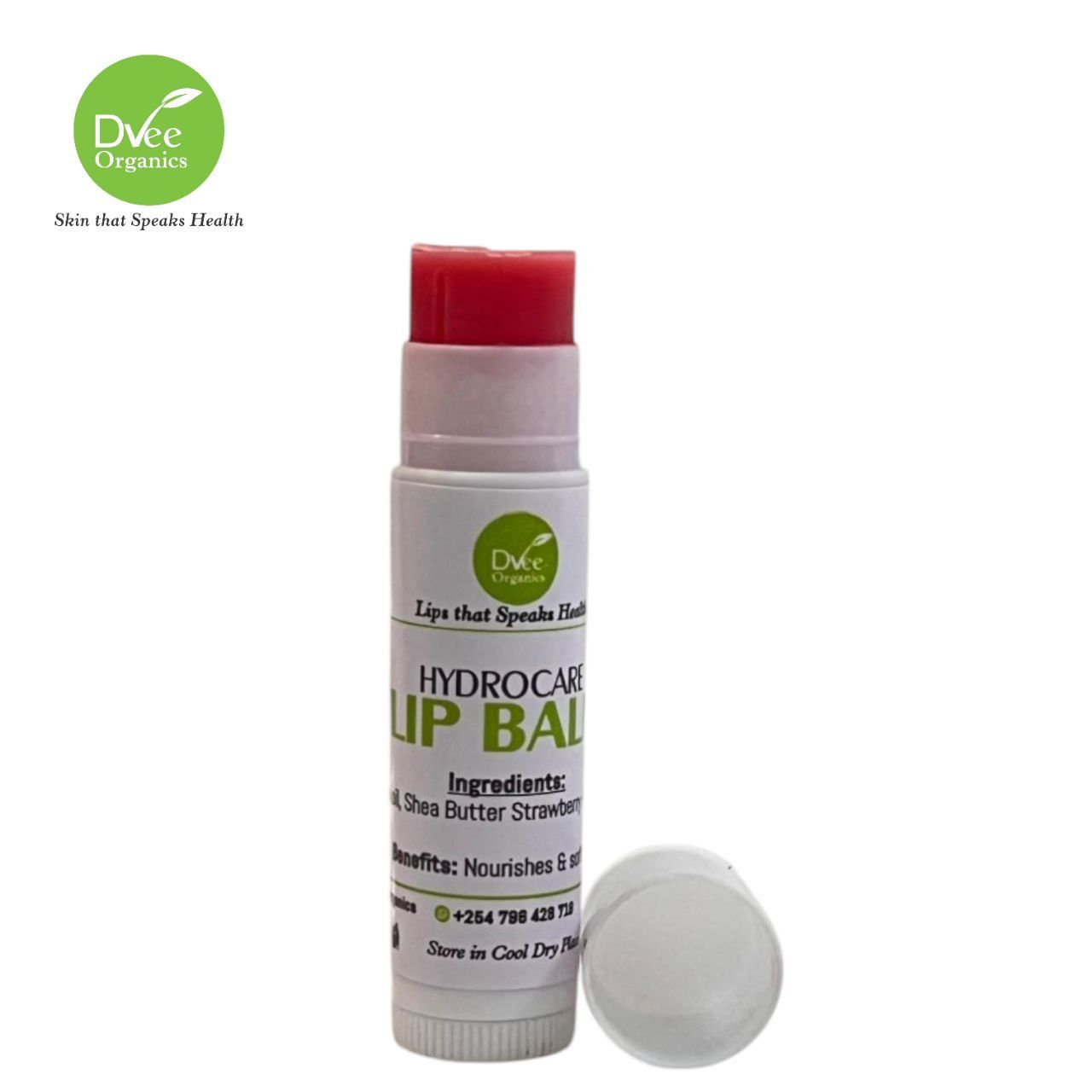 Hydrocare Lip Balm - Dvee Organics - Hydrating Lip balm For Dry Cracked Lips
