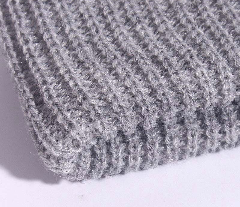 Fashion Hip Hop Beanie Knitted hat Men Skullcap Women Warm Brimless Baggy Melon Hats & Caps short domed knitted hat Men's and women's warm pullover cold hat thin melon