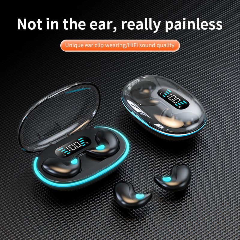 TWS Wireless Sleep earphones Bluetooth Earphone earpods Earphone Bluetooth V5.0 Touch Control for all Smart phone