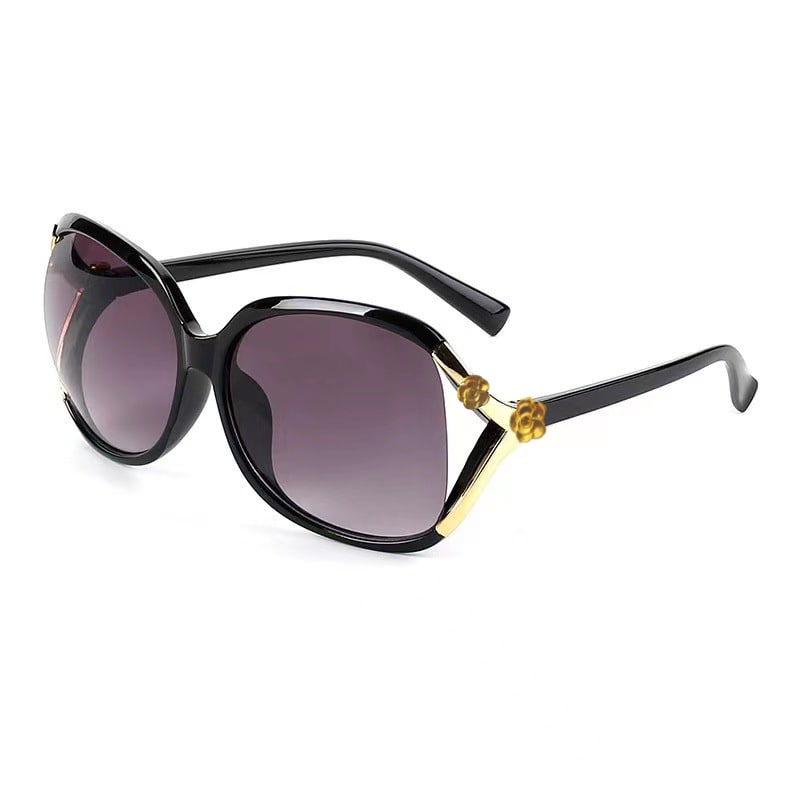 Sunglasses Glasses Women's Retro Thick-edge Frame Trendy