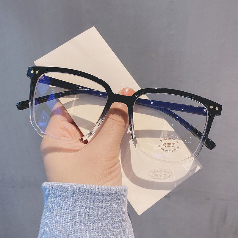 New Anti Blue Light Glasses Transparent Computer Glasses Frame Women Men Square Eyewear Blocking Glasses Optical Spectacle Eyeglass Eyewear frames