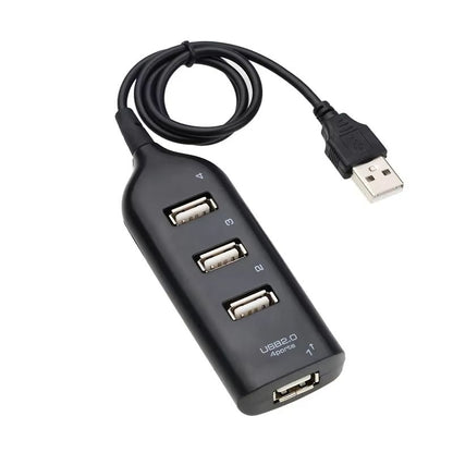 4 Port USB 2.0 Hubs Multi USB Splitter Hub Expander High Speed Transfer OTG Adapter for Macbook Pro Laptop Computer Accessories