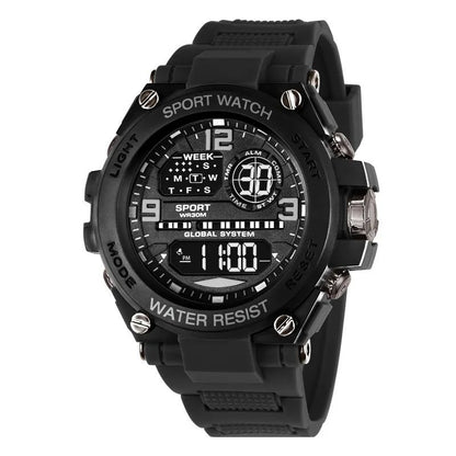 Men Watch Outdoor Sport Watches Multifunction Electronic Watches Anti Drop and Shock-absorbing Wristwatches, Chrono Waterproof Men Watches Led Digital Watch