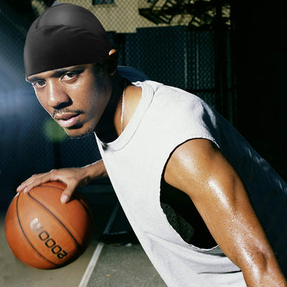 3 Pcs Silk Silky Durag Set for Men and Women Waves Doo Rag Long Tail Headwrap Silky Wave Durag Chemo Cap Satin Doo Rag for 360 Waves