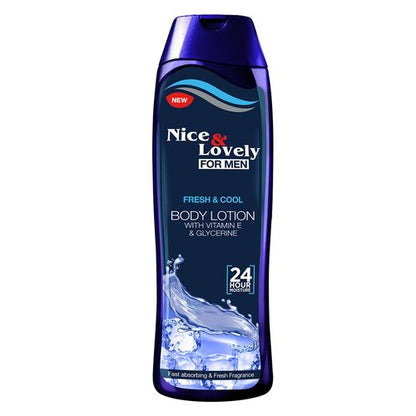 【Clearance Sale】Nice & Lovely Men Fresh & Cool Body Lotion