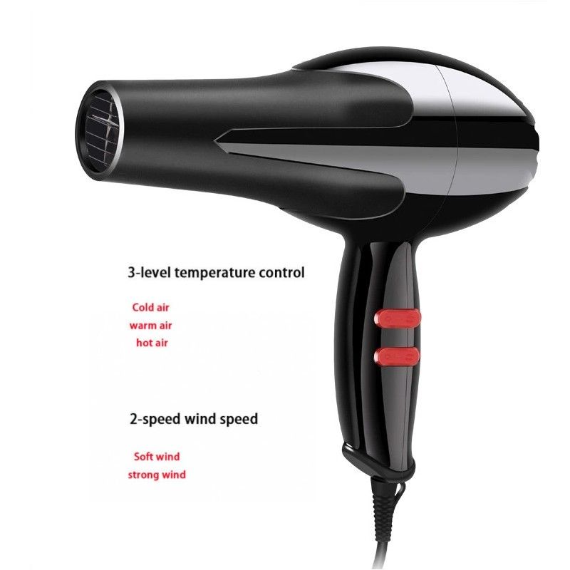 Hair Dryer Hair Blow Dryer+Combs+UK Plug