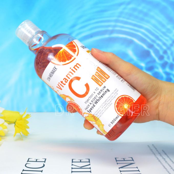 DR MEINAIER Vitamin C Serum for Face and Body Anti-Wrinkle Moisturizer Original Freckle Fade Dark Spot 500ml Anti-aging, Brightening Skin, Anti-acne Facial Serum