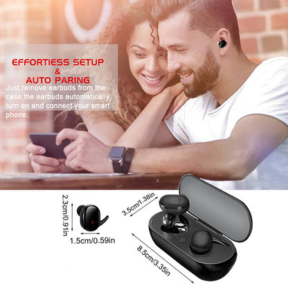 Y30 TWS Wireless Earphones 5.0 Noise Cancelling Earpods Bluetooth Earphones Earbuds For For Android & IOS Smart Phones