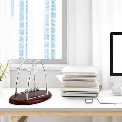 Newton's Cradle Balance Steel Ball Teaching Supplies Physics Science Pendulum Desktop Toys Stress Relief Gifts Home Decoration