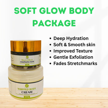 Soft Glow Body Package - Dvee Organics - Body Wash and Body Butter for Clean and Soft Glowing Skin